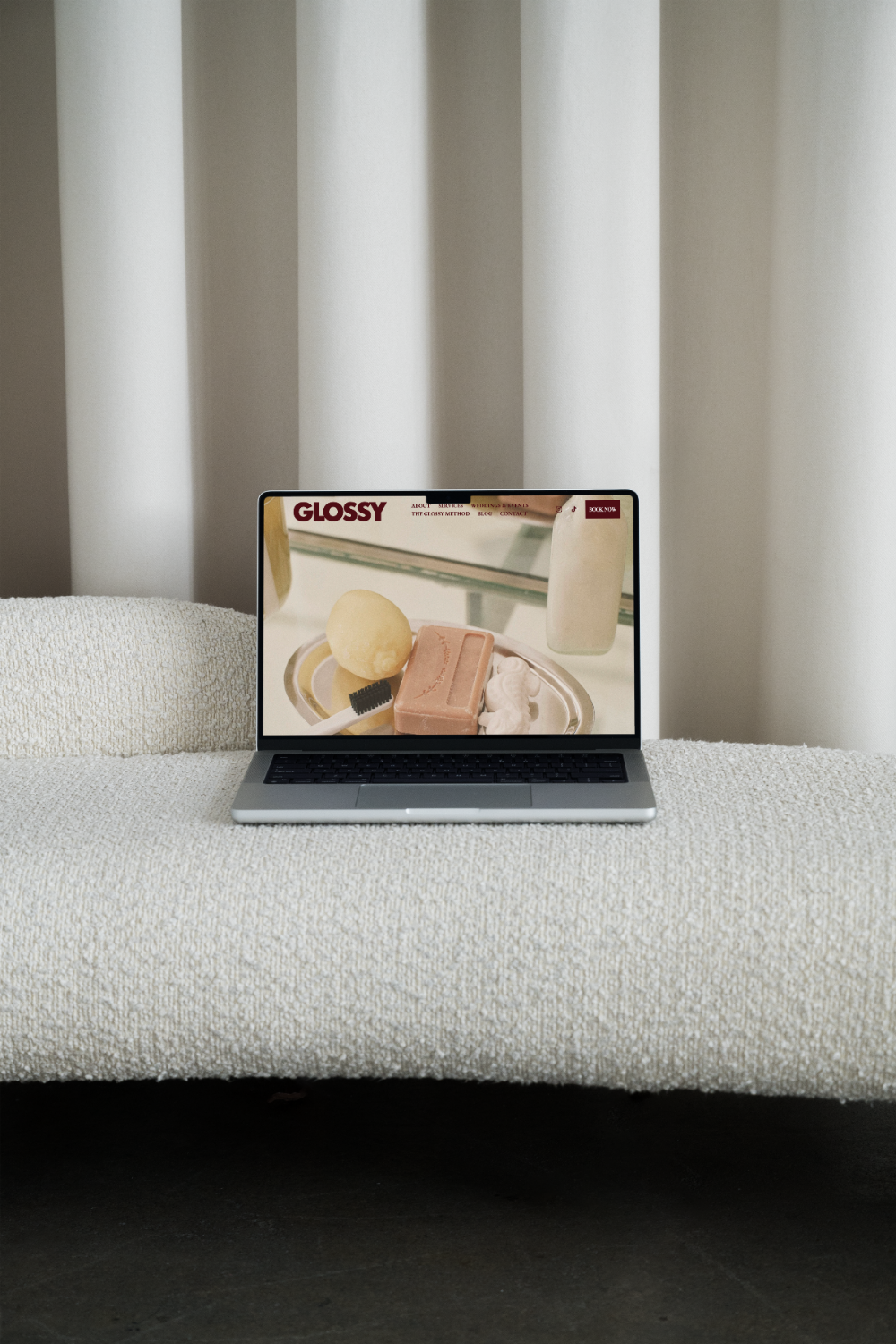 GLOSSY Brandworld - Squarespace Website Template